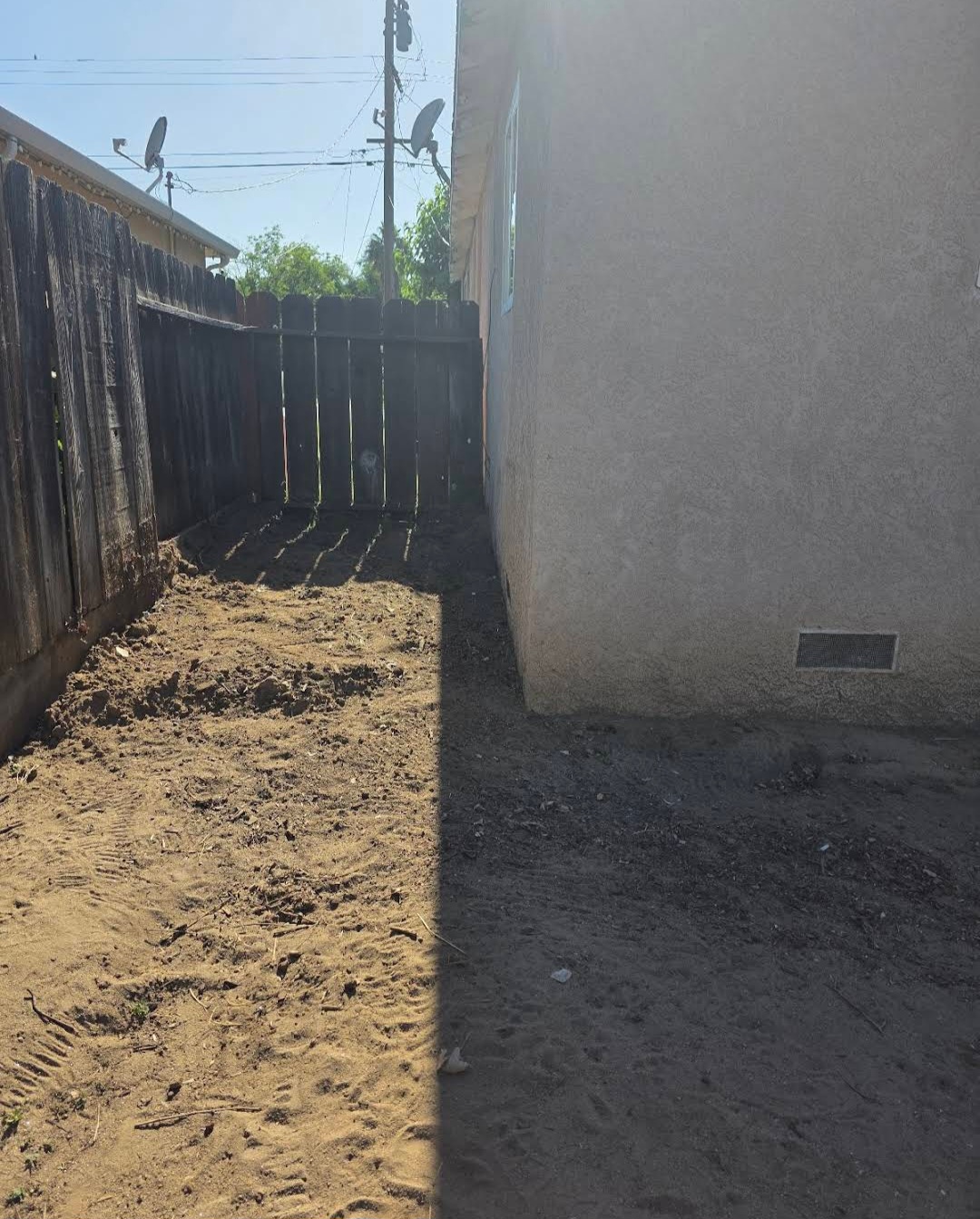 After Side Yard Junk Removal & Debris Cleanup in Modesto, CA in Modesto, CA, CA