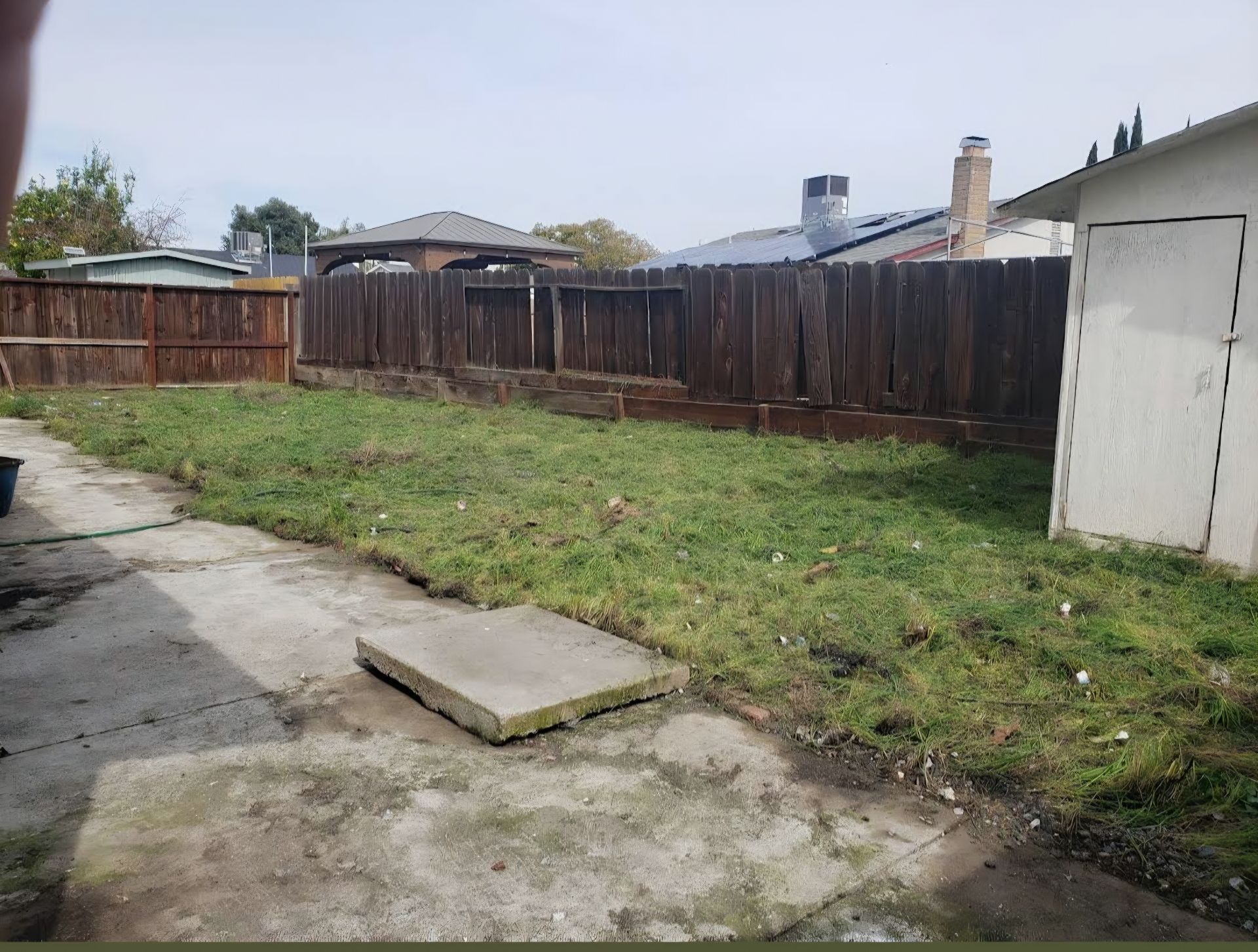 After Backyard Junk Removal & Overgrown Yard Cleanup in Turlock, CA in Turlock, CA, CA