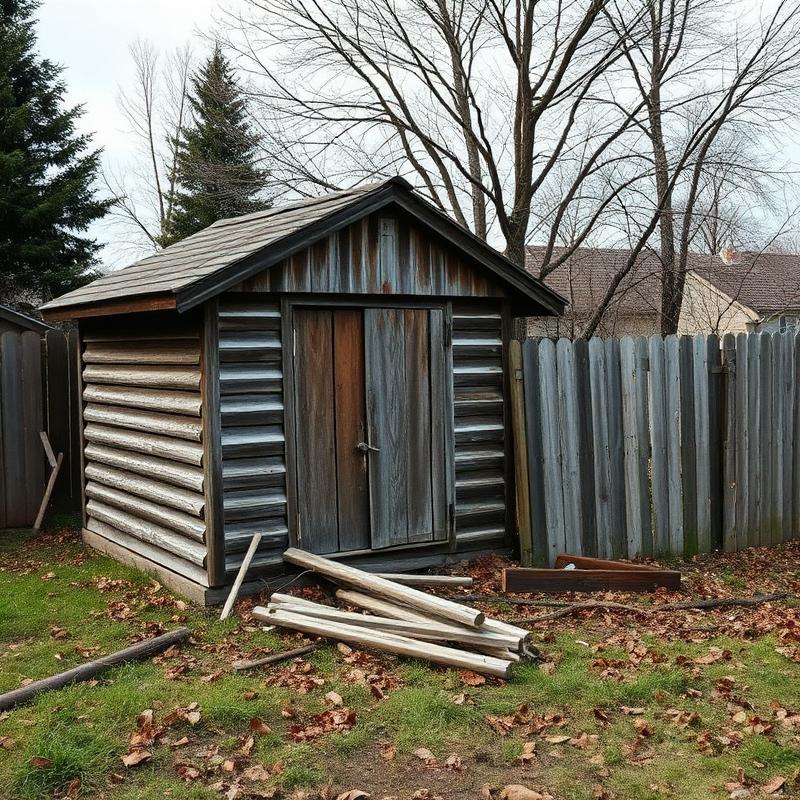 Shed, Deck & Fence Tear-Down — professional junk removal